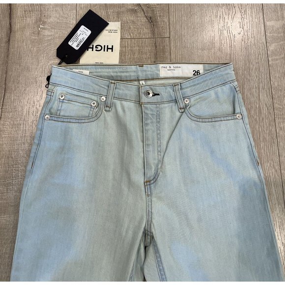 Rag & Bone Women's Nina High Rise Ankle Skinny Jeans Lake District Sz 26 NWT - Picture 6 of 14